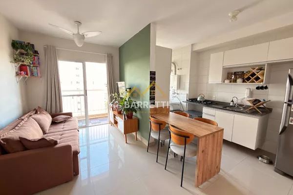 Apartamento à venda no Jardim da Primavera, com 60m², 2 quartos, sendo 1 suíte, e vaga de garagem - Foto 1