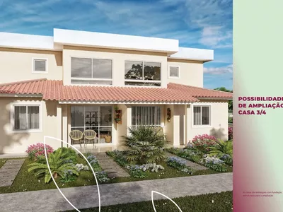 Casa de 3 quartos em condomínio com toda infraestrutura de lazer completa. Entrada facilitada e pod - Foto 3