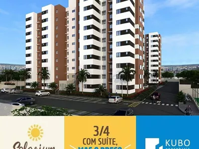 Apartamento pronto de 3 quartos 1 suíte com piso e documentos grátis à venda, Candeias, Vitória - Foto 18