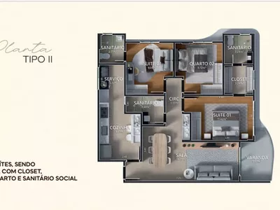 Apartamento na planta, entrega em 2030 em excelente localização, várias plantas no Candeias com a - Foto 18