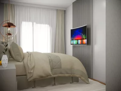 Casa nova, moderna no Bairro Boa Vista, com 3 quartos 1 suite, sala com pé direito duplo, banheira - Foto 3