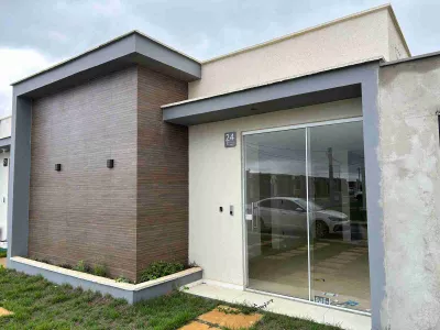 Casa de 3 quartos sendo 1 suíte nova em ótima localização dentro do Condomínio Conde III (finan - Foto 2