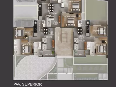 Apartamentos na Planta para venda, São Luiz, Pato Branco-pr - Foto 4