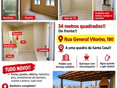Vendo apto em prédio ambos totalmente reformados - Foto 2