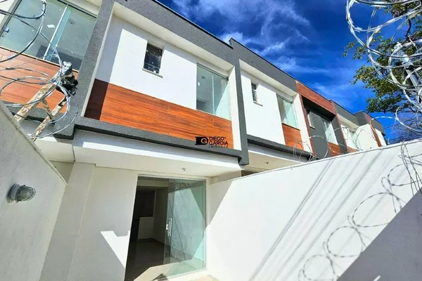 Casa Geminada Duplex Nova com Entrada Independente e Duas Suítes - Foto 2
