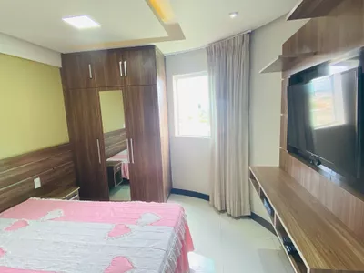 Vendo excelente apartamento de 3 quartos sendo 1 suíte, todo mobiliado, 103M² + 2 Elevadores no Ca - Foto 33