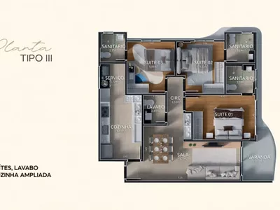 Apartamento na planta, entrega em 2030 em excelente localização, várias plantas no Candeias com a - Foto 19