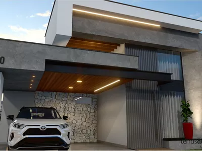 ALPHAVILLE 2 - Casa térrea com 3 Suítes + Varanda Gourmet com Hidro, Garagem coberta para 2 carros - Foto 55