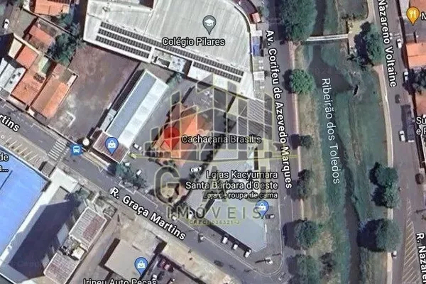 Terreno comercial c/ 1650m² plano Centro Santa Bárbara D'Oeste/SP - Foto 2