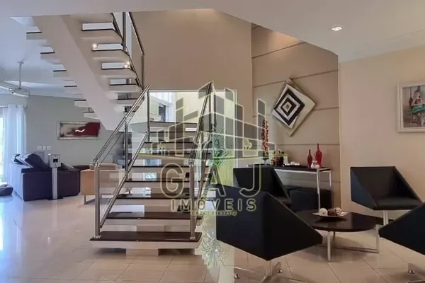 Sobrado residencial alto padrão 367m² 4 dorms c/ 2 suítes Horto Florestal Jacyra - Americana/SP - Foto 3