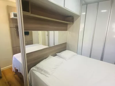 Vendo de porteira fechada, lindo apartamento mobiliado no bairro Boa Vista. - Foto 17