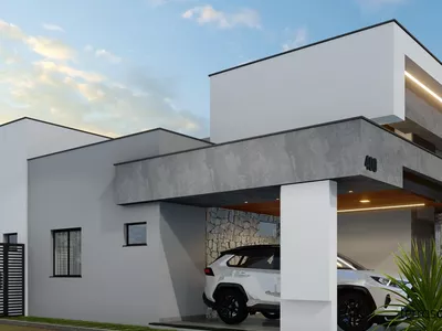 ALPHAVILLE 2 - Casa térrea com 3 Suítes + Varanda Gourmet com Hidro, Garagem coberta para 2 carros - Foto 47