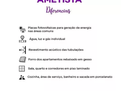Apartamento Semi Mobiliado 102 Ed. AMETISTA - Foto 22