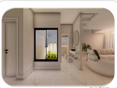 Casa com 3 quartos sendo 2 suítes reversível para 4 quartos (Piscina e Gourmet opcional) à venda, - Foto 4