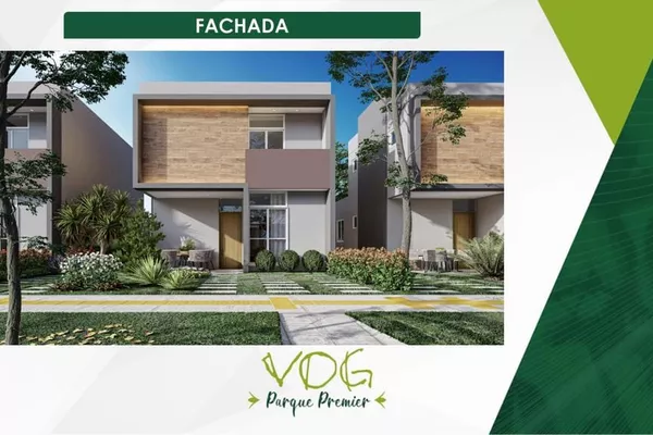 Sobrado à Venda com 2 suítes, condomínio fechado, Primavera, com entrada dividida em 60 X, Vitó - Foto 1