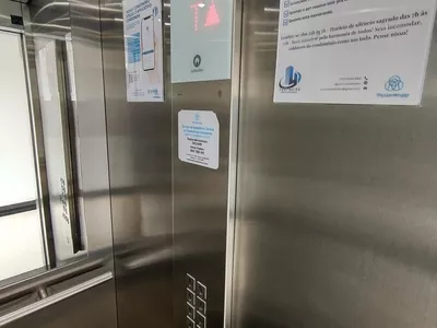Apartamento completo, porteira fechada com móveis e Eletros andar alto de 2/4 em condomínio fechad - Foto 26