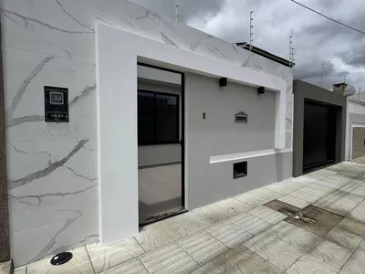 Excentente casa moderna nova podendo financiar, 3 quartos sendo 2 suítes, área gourmet, garagem pa - Foto 6