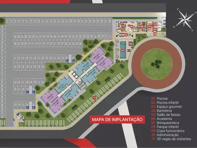 Apartamento na planta de 2 quartos reversível para 3 quartos em condomínio fechado com lazer compl - Foto 9