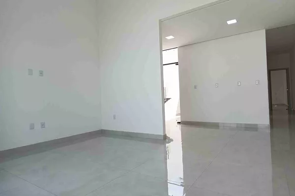 Linda casa nova de 3 quartos sendo 1 suíte, garagem para 2 carros, acabamento de primeira à Venda - Foto 6
