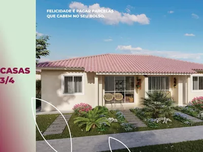 Casa de 3 quartos em condomínio com toda infraestrutura de lazer completa. Entrada facilitada e pod - Foto 6