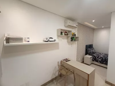 Casa com 5 quartos sendo 3 suítes, área gourmet com jacuzzi, piscina aquecida, em Bairro Boa Vista - Foto 39