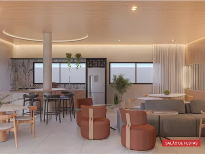 Apartamento na planta de 2 quartos reversível para 3 quartos em condomínio fechado com lazer compl - Foto 3