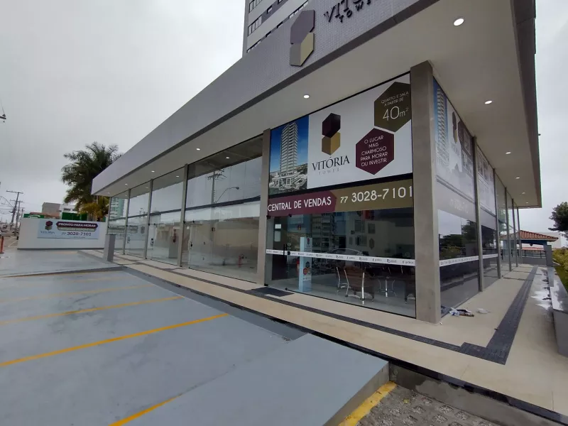 Loja, ponto comercial, de 52 m² com pé direito duplo podendo fazer mezanino no vitória Tower, Pra - Foto Principal