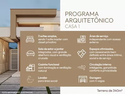Casa térrea de 3 suítes, sala ampla com pé direito alto, corredores laterais à venda, Boa Vista, - Foto 10