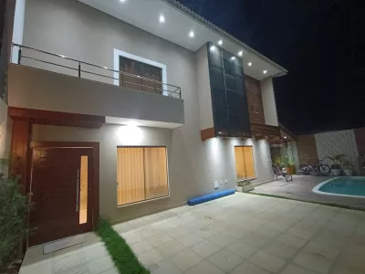 Casa com 5 quartos sendo 3 suítes, área gourmet com jacuzzi, piscina aquecida, em Bairro Boa Vista - Foto 67