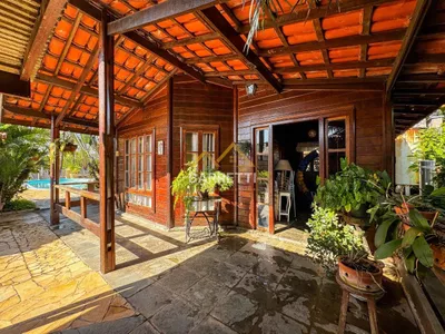 Casa disponível para venda e locação no Colinas do Piracicaba, com 298 m² de área construída. Possui 3 quartos, sendo 1 suíte, piscina, chalé e 6 vagas de garagem - Foto 29
