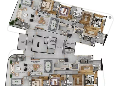 APARTAMENTO DE ALTO PADRÃO, COM 217,52m² e 4 SUÍTES, EM FRENTE AO SHOPPING BOULEVARD, NA MARAVILH - Foto 22
