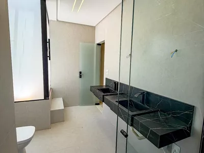 ALPHAVILLE 2 - Casa térrea com 3 Suítes + Varanda Gourmet com Hidro, Garagem coberta para 2 carros - Foto 62