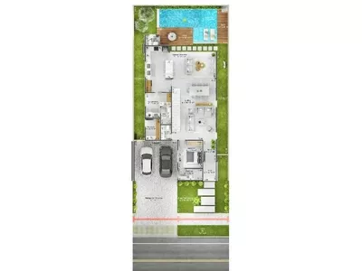 Última casa disponível para venda Casa com 4 suítes = dependência completa em condomínio fechad - Foto 25