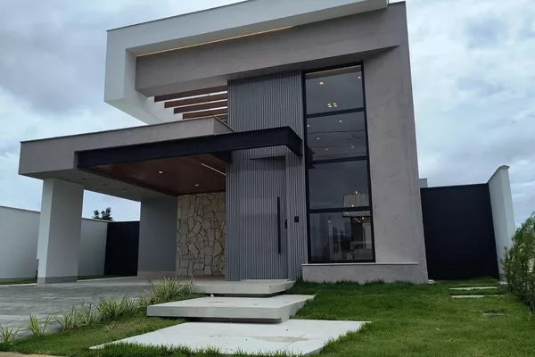 ALPHAVILLE 2 - Casa térrea com 3 Suítes + Varanda Gourmet com Hidro, Garagem coberta para 2 carros - Foto 1