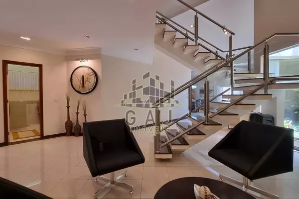 Sobrado residencial alto padrão 367m² 4 dorms c/ 2 suítes Horto Florestal Jacyra - Americana/SP - Foto 4