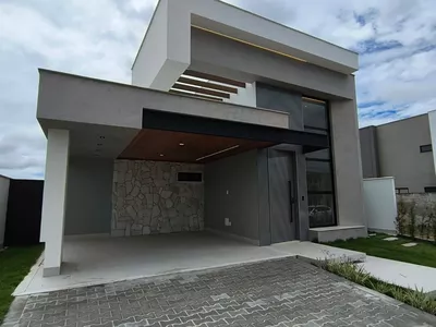 ALPHAVILLE 2 - Casa térrea com 3 Suítes + Varanda Gourmet com Hidro, Garagem coberta para 2 carros - Foto 2