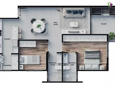 Apartamento 202 Ed. Residencial Tivoli - Foto 7