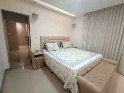 Casa com 5 quartos sendo 3 suítes, área gourmet com jacuzzi, piscina aquecida, em Bairro Boa Vista - Foto 17