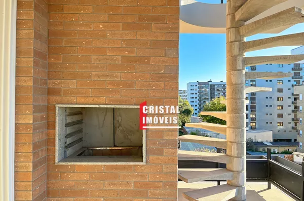 Varando com churrasqueira