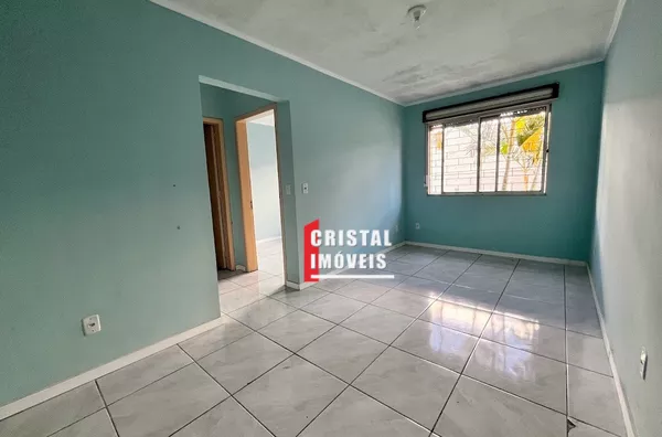Apartamento 1 dormitório térreo para venda no Bairro Cristal em Porto Alegre