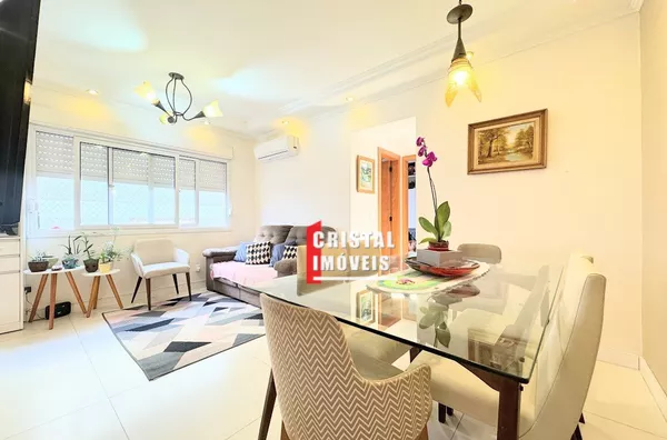 Apartamento 2 dormitórios sendo 1 suíte para venda no Bairro Cristal em Porto Alegre