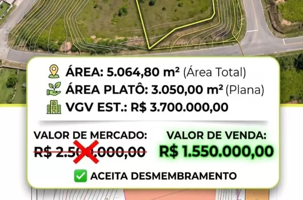 Excelente Área à venda - OPORTUNIDADE! Amparo-SP