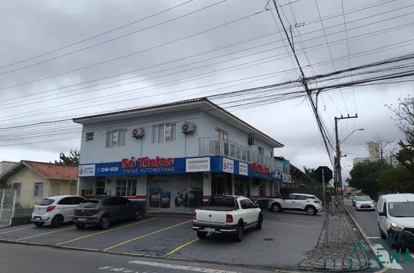 Sala comercial em andar para aluguel,  Areias, São José