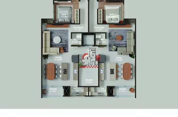 Apartamento para venda, em Balneário Camboriú