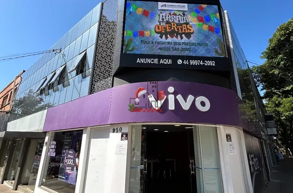 Sala comercial sobreloja para aluguel,  Centro, Paranavaí