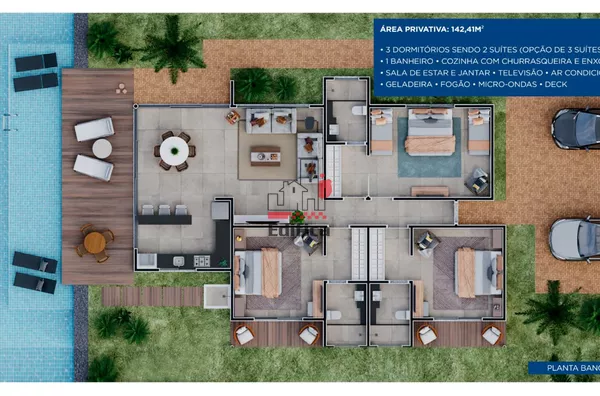 COTAS- Bangalô em Resort