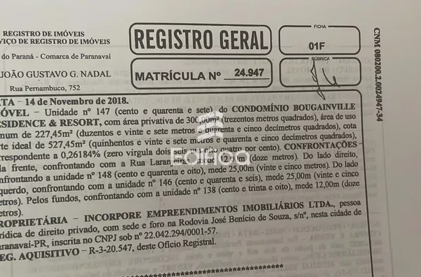 Terreno em condomínio para venda,  Jardim São Jorge, Paranavaí - Foto 7