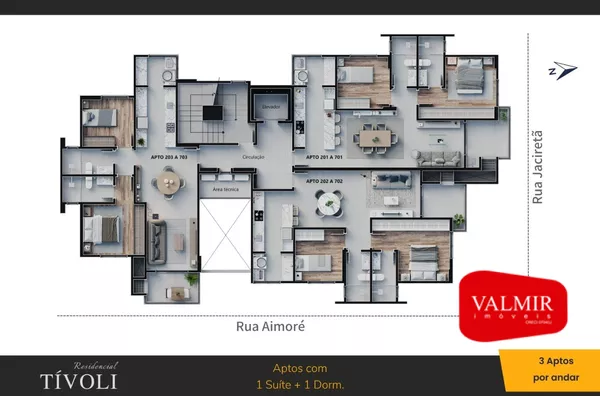 À VENDA NO CENTRO - RESIDENCIAL TÍVOLI