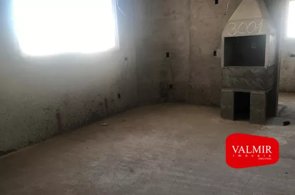 Cozinha com churrasqueira