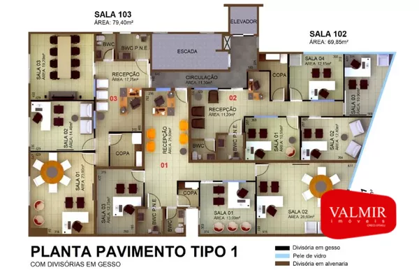 À VENDA NO EDIFÍCIO OCTAVIANO MARCANTE